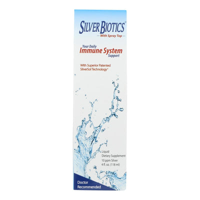 Silver Biotics - Suppl Daily Immune Travel Spray- 1 Each 1-4 Fz - Orca Market