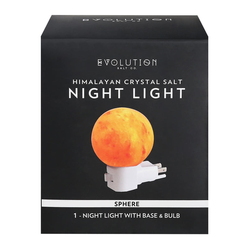 Evolution Salt - Salt Nght Light Sphere - 1 Each - Ea - Orca Market