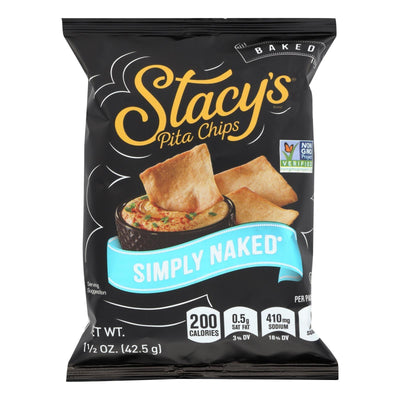 Stacey's Pita Chips - Simply Naked - 1.5 Oz - Case Of 24 - Orca Market