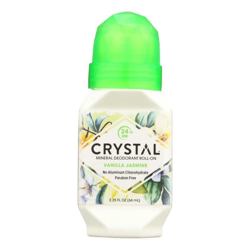 Crystal Deodorants Crystal Essence - Roll-on - Vanilla Jasmine - 2.25 Oz - Orca Market