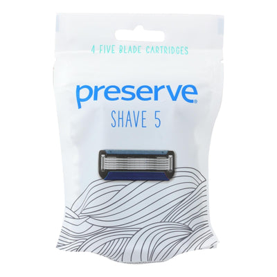 Preserve Shave 5 Replacement Blades - 4 Ct- 6 Packs - Orca Market