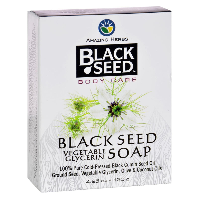 Black Seed Bar Soap - Vegetable Glycerin - 4.25 Oz - Orca Market