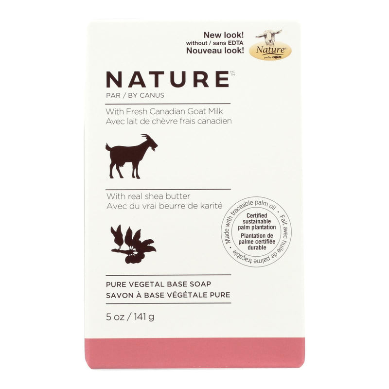 Nature By Canus Bar Soap - Nature - Shea Butter - 5 Oz - Orca Market