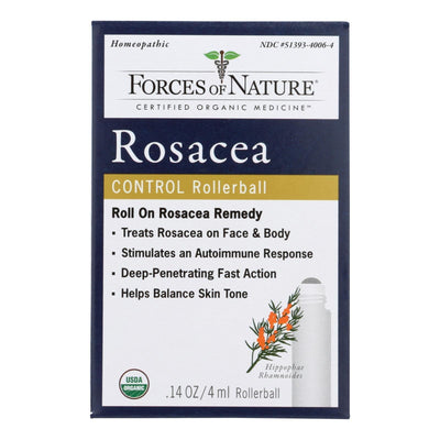 Forces Of Nature - Rosacea Control - 1 Each - 4 Ml - Orca Market