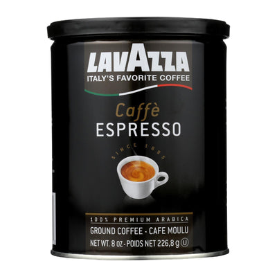 Lavazza Ground Coffee - Espresso Canned - Case Of 12 - 8 Oz - Orca Market