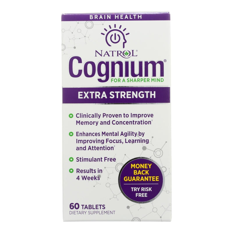 Natrol - Cognium Xtra Strgth 400mg - 1 Each - 60 Tab - Orca Market