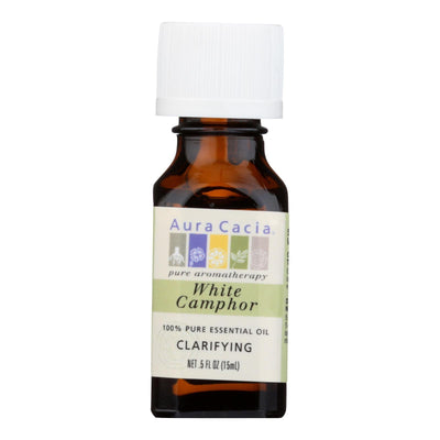 Aura Cacia - Essential Oil Camphor - 0.5 Fl Oz. - Orca Market