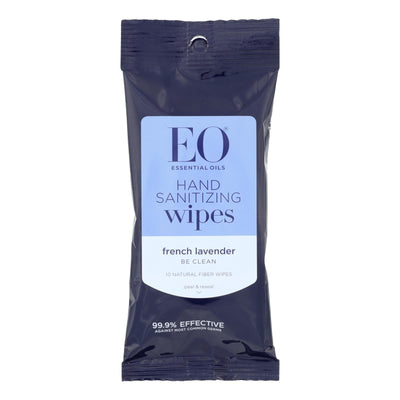 Eo Products - Hand Sanitizer Wipes Display Center - Lavender - Case Of 6 - 10 Pack - Orca Market