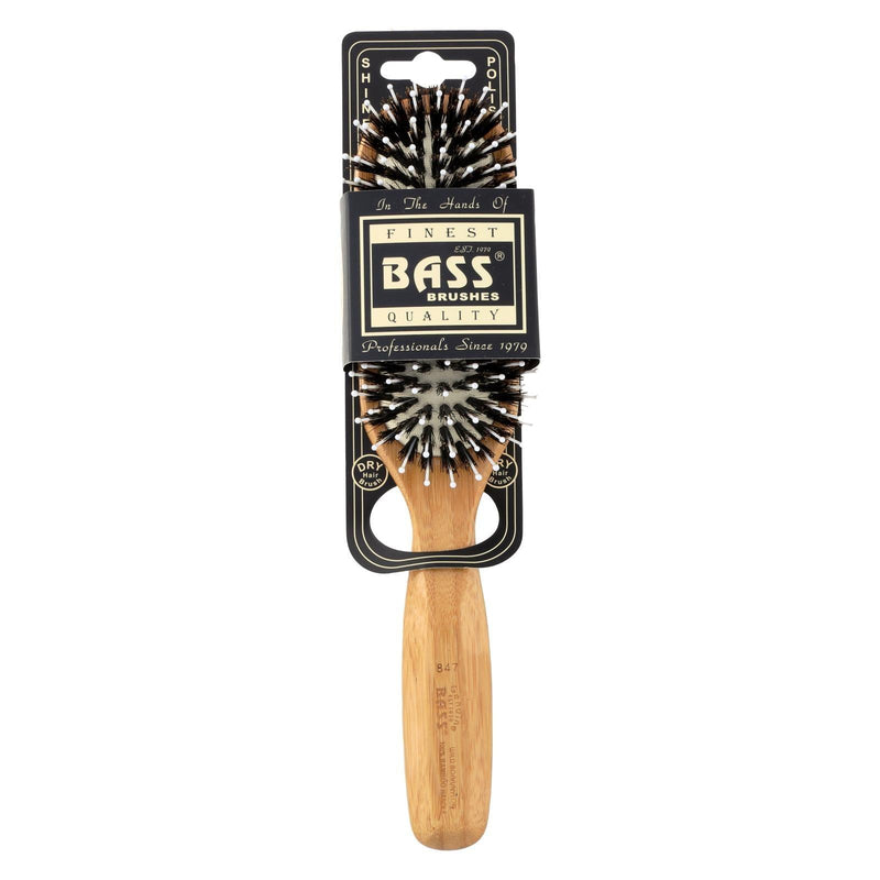 Bass Brushes Bamboo Wood Hair Brush - 1 Each - Ct - Orca Market