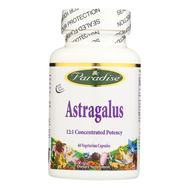 Paradise Herbs Astragalus - 60 Vegetarian Capsules - Orca Market