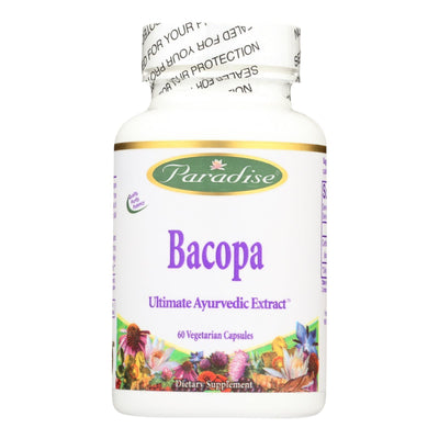 Paradise Herbs Bacopa - 60 Vegetarian Capsules - Orca Market