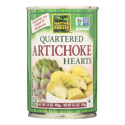 Native Forest Quartered Artichoke Hearts - Case Of 6 - 14 Oz. - Orca Market