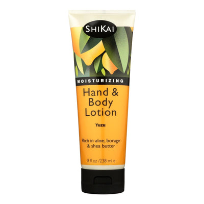 Shikai All Natural Hand And Body Lotion Yuzu - 8 Fl Oz - Orca Market