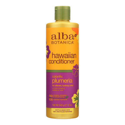 Alba Botanica - Hawaiian Hair Conditioner - Plumeria - 12 Fl Oz - Orca Market