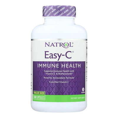 Natrol Easy-c With Bioflavonoids - 500 Mg - 240 Vegetarian Capsules - Orca Market