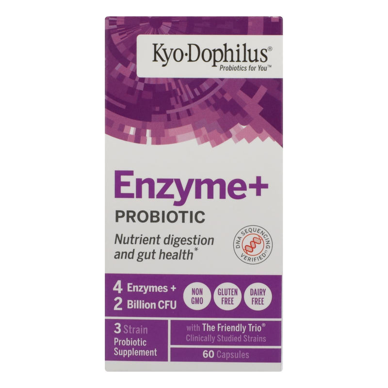 Kyolic - Kyo-dophilus With Enzymes Digestion - 60 Capsules - Orca Market