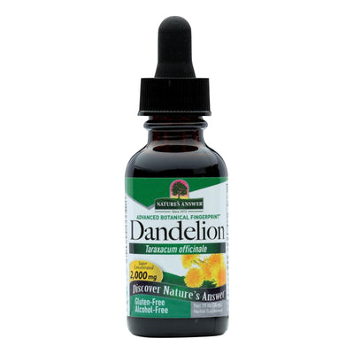 Nature's Answer - Af Dandelion Root - 1 Fl Oz - Orca Market