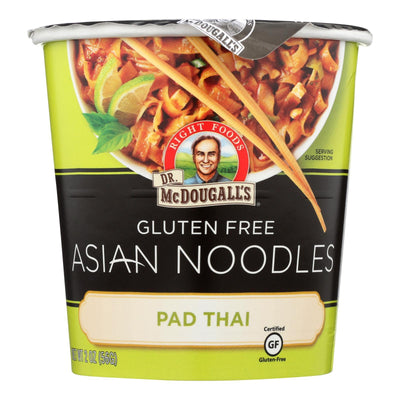 Dr. Mcdougall's Pad Thai Asian Noodles - Case Of 6 - 2 Oz. - Orca Market