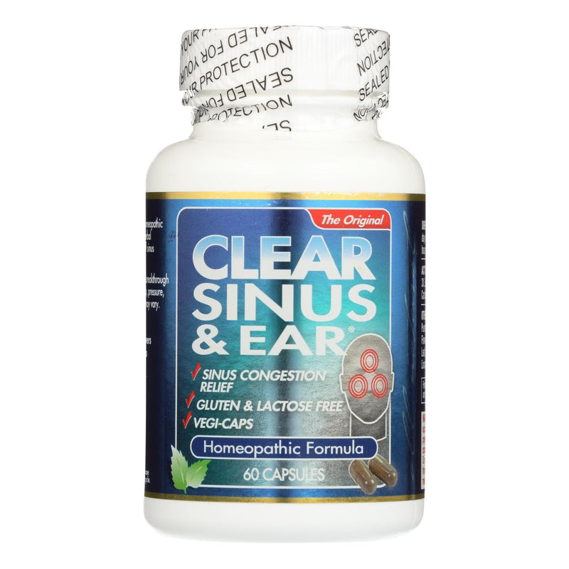 Clear Products Clear Sinus And Ear - 60 Capsules - Orca Market