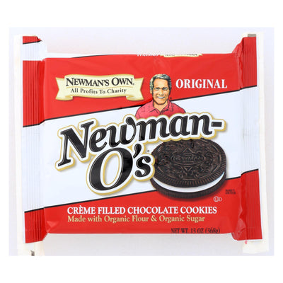 Newman's Own Organics Creme Filled Cookies - Chocolate - Case Of 6 - 13 Oz. - Orca Market