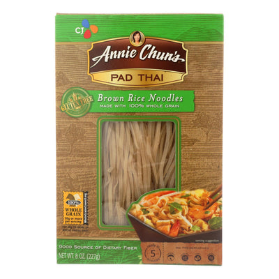 Annie Chun's Pad Thai Brown Rice Noodles - Case Of 6 - 8 Oz. - Orca Market