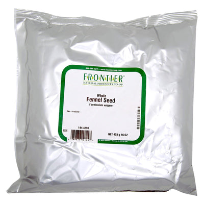 Frontier Herb Fennel Seed Whole - Single Bulk Item - 1lb - Orca Market