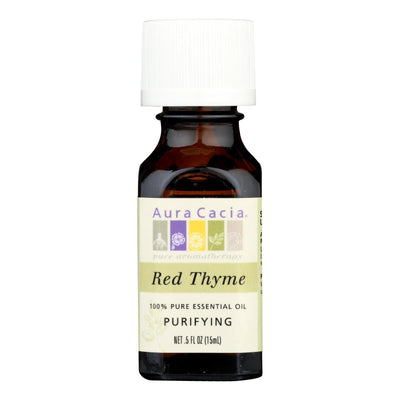 Aura Cacia - Essential Oil - Red Thyme - .5 Oz - Orca Market