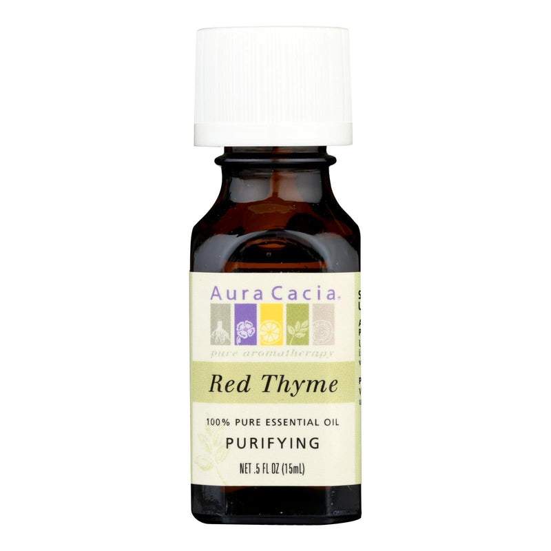 Aura Cacia - Essential Oil - Red Thyme - .5 Oz - Orca Market