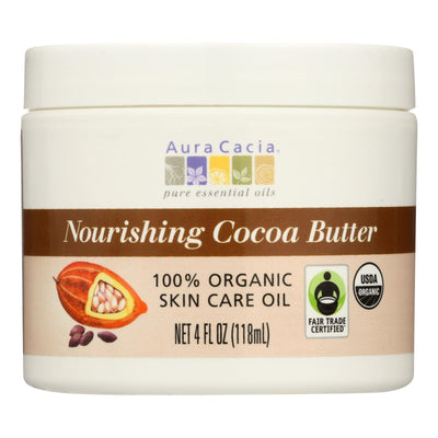 Aura Cacia - Organic Cocoa Butter - 4 Oz - Orca Market