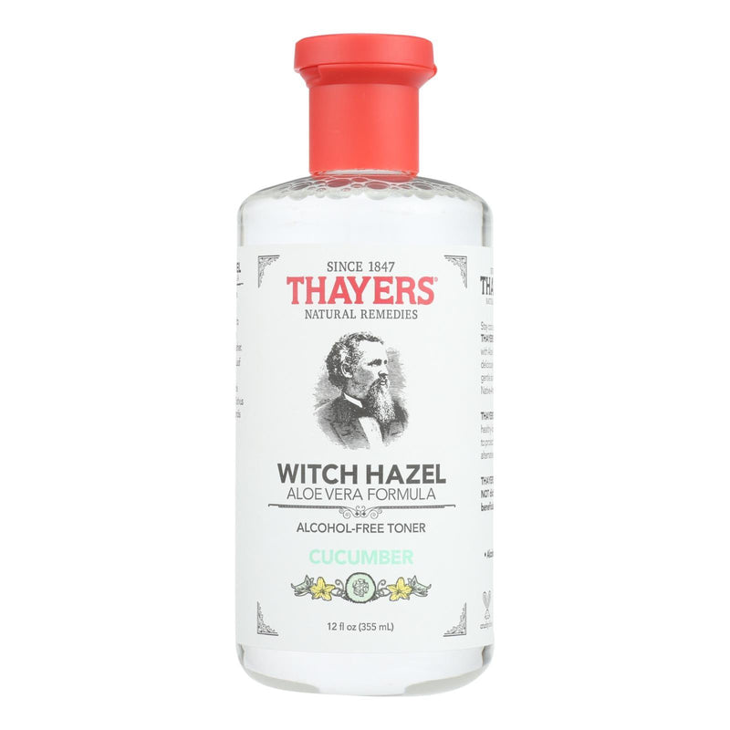 Thayers Witch Hazel With Aloe Vera Cucumber - 12 Fl Oz - Orca Market