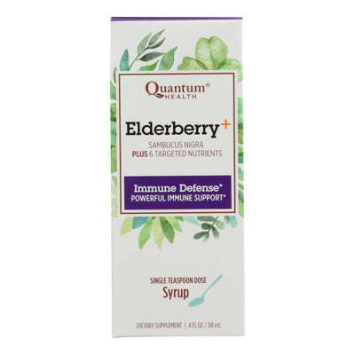 Quantum Elderberry Syrup - 4 Fl Oz - Orca Market