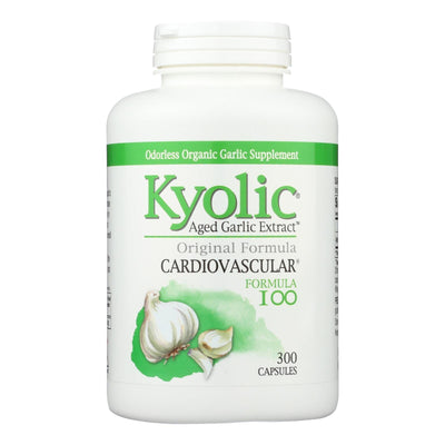 Kyolic - Aged Garlic Extract Cardiovascular Original Formula 100 - 300 Capsules - Orca Market