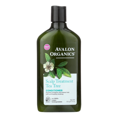 Avalon Organics Scalp Treatment Tea Tree Conditioner - 11 Fl Oz - Orca Market