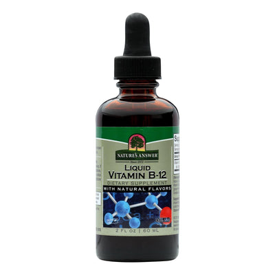 Nature's Answer - Liquid Vitamin B-12 - 2 Fl Oz - Orca Market