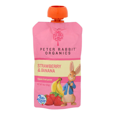 Peter Rabbit Organics Fruit Snacks - Strawberry And Banana - Case Of 10 - 4 Oz. - Orca Market