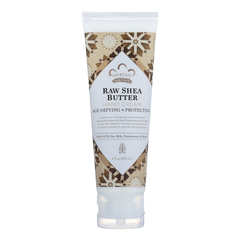 Nubian Heritage Hand Cream - Raw Shea With Frankincense - 4 Oz - Orca Market