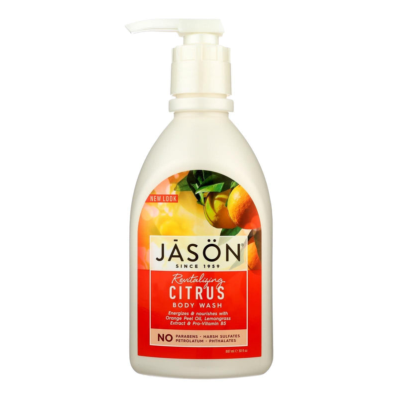 Jason Satin Shower Body Wash Citrus - 30 Fl Oz - Orca Market