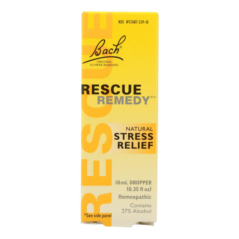 Bach Flower Remedies Rescue Remedy Stress Relief Tincure - 0.35 Fl Oz - Orca Market