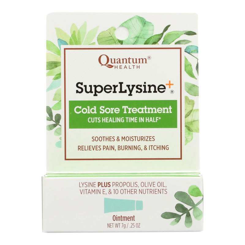 Quantum Super Lysine Plus Cold Sore Treatment - 0.25 Oz - Orca Market