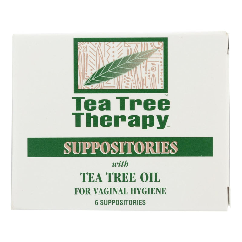 Tea Tree Therapy Vaginal Suppositories With Tea Tree Oil - 6 Suppositories - Orca Market