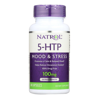 Natrol 5-htp - 100 Mg - 30 Capsules - Orca Market