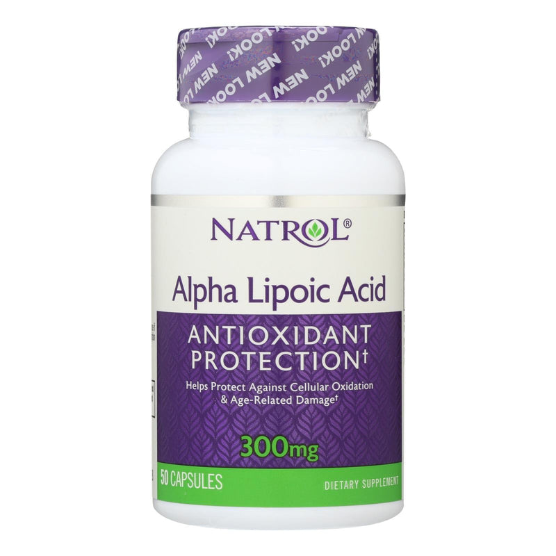 Natrol Alpha Lipoic Acid - 300 Mg - 50 Capsules - Orca Market