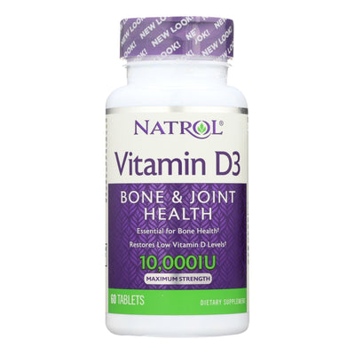 Natrol Vitamin D3 - 10000 Iu - 60 Tablets - Orca Market