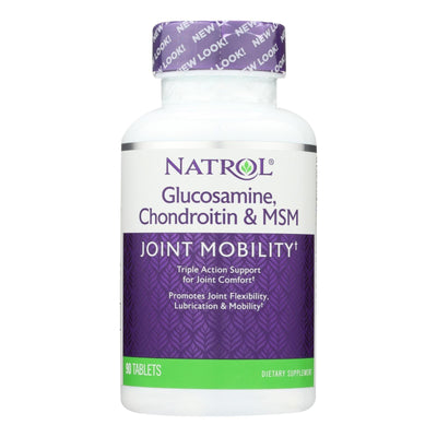 Natrol Glucosamine Chondroitin And Msm - 90 Tablets - Orca Market