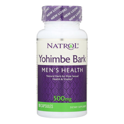 Natrol Yohimbe Bark - 500 Mg - 90 Caps - Orca Market