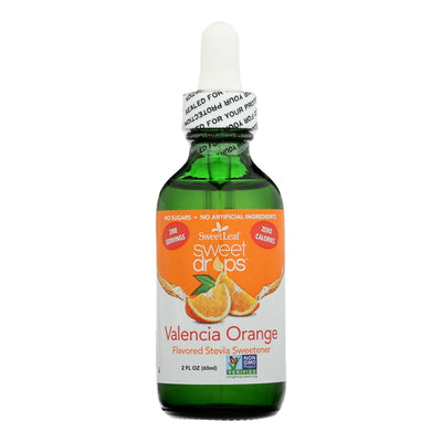 Sweet Leaf Sweet Drops Sweetener Valencia Orange - 2 Fl Oz - Orca Market