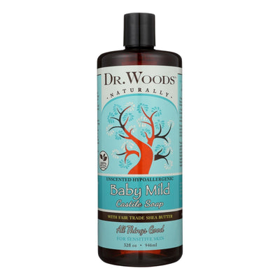 Dr. Woods Shea Vision Pure Castile Soap Baby Mild With Organic Shea Butter - 32 Fl Oz - Orca Market