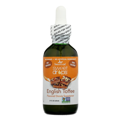 Sweet Leaf Sweet Drops Sweetener English Toffee - 2 Fl Oz - Orca Market