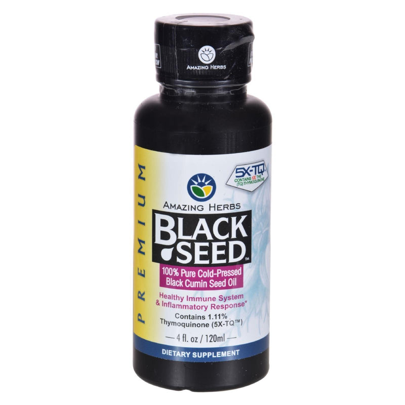 Amazing Herbs - Black Seed Oil - 4 Fl Oz - Orca Market