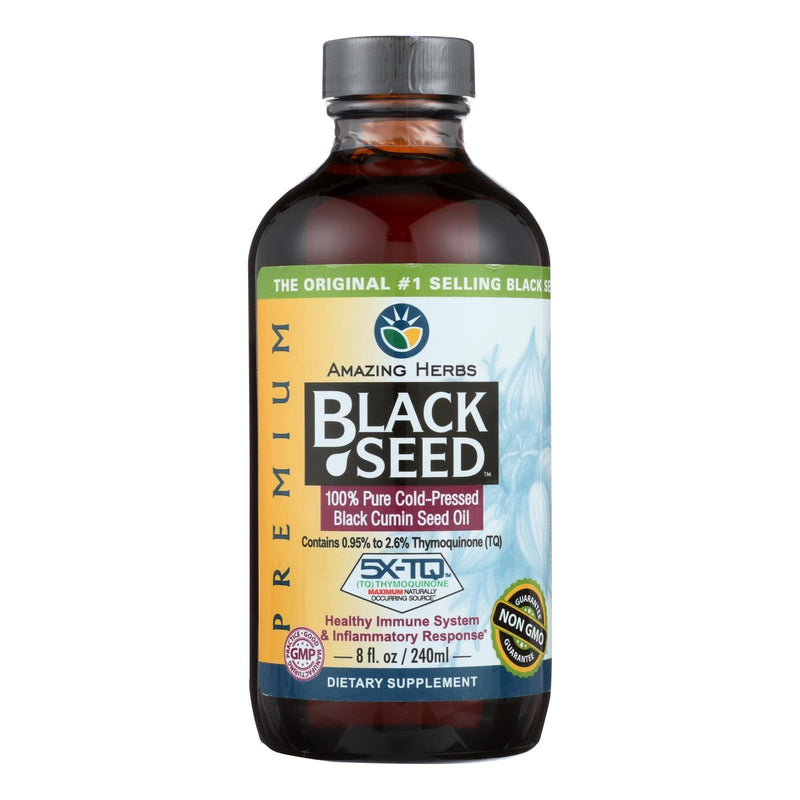 Amazing Herbs - Black Seed Oil - 8 Fl Oz - Orca Market